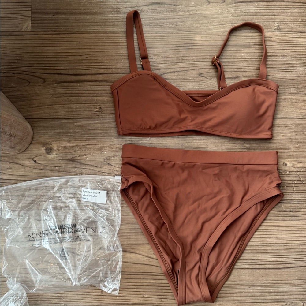 Ninety Third Avenue by 93 Play Street Brown Bikini
